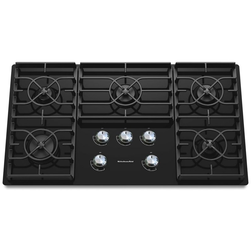 KitchenAid Architect Series II 36" GasonGlass Gas Cooktop with 5