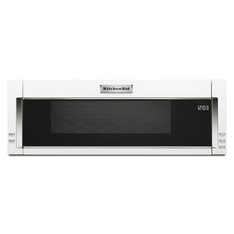 KitchenAid 1.1 Cu. Ft OvertheRange Low Profile Microwave White