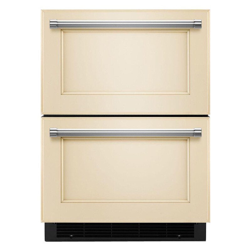 Kitchenaid 24 4 7 Cu Ft Refrigerator Freezer Drawer Combo