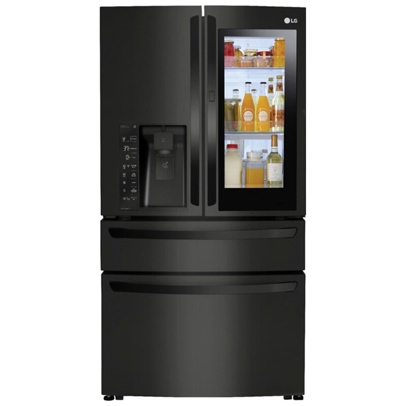 Lg 36 22 5 Cu Ft French Door Refrigerator With Ice And Water