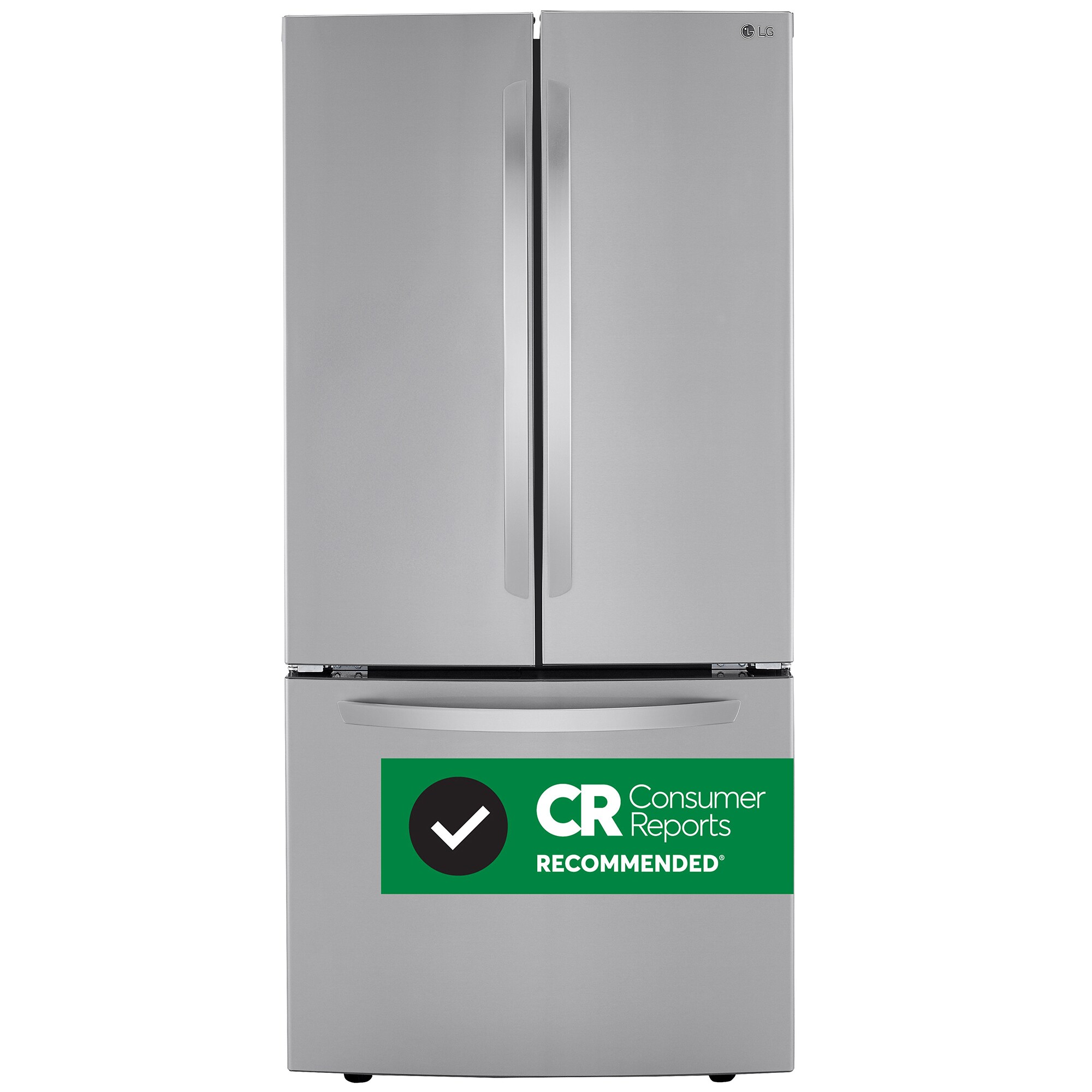 LG 33" 25.1 Cu. Ft. French Door Refrigerator PrintProof Stainless
