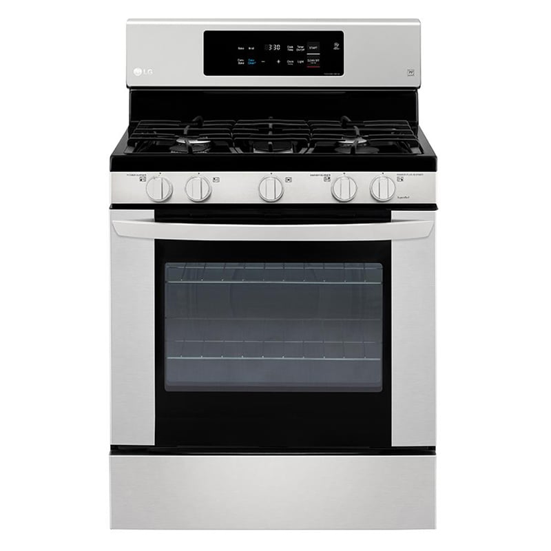 Lg 30 5 Burner Free Standing Gas Range Stainless Steel