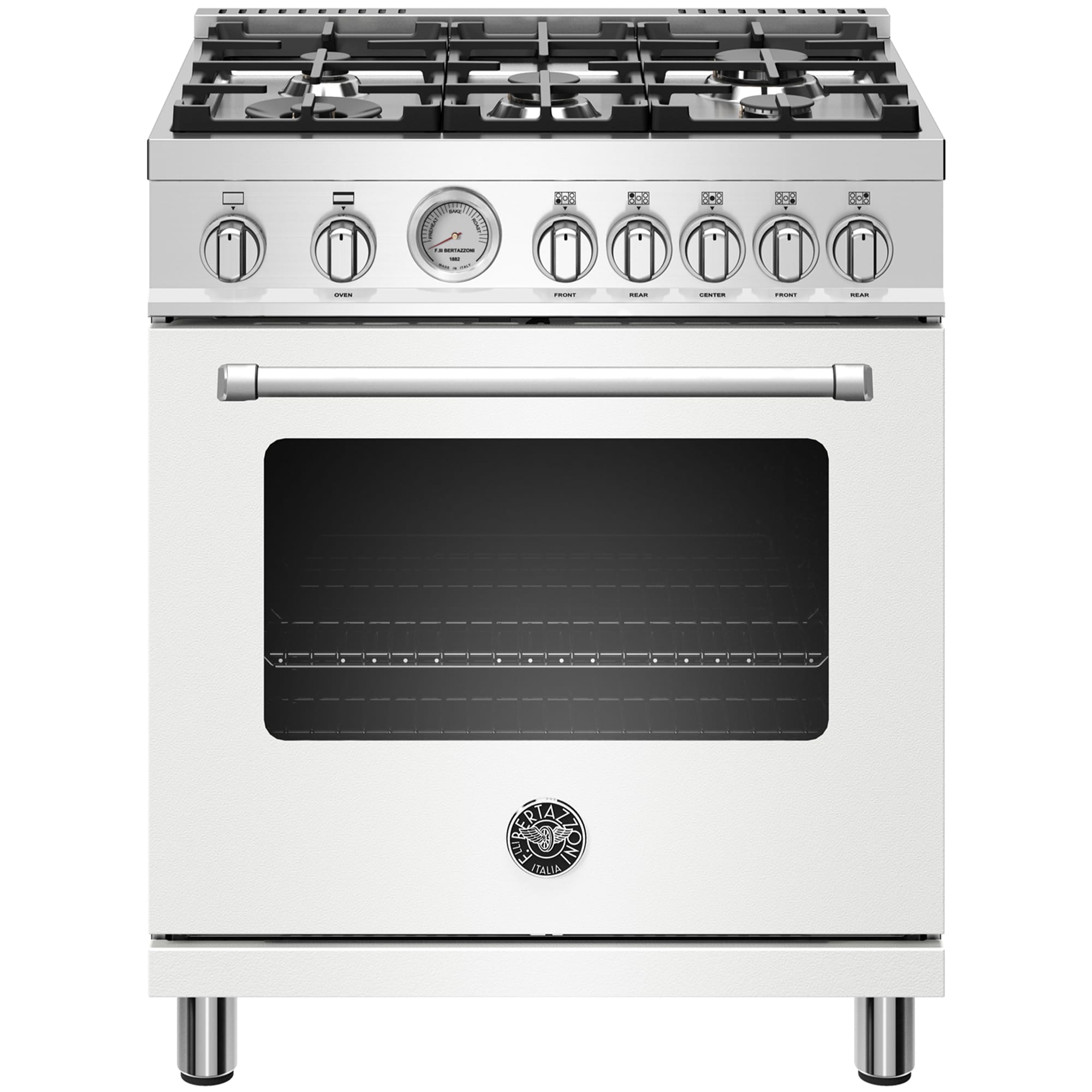 Bertazzoni Master Series 30" Freestanding Gas Range with 5 Sealed
