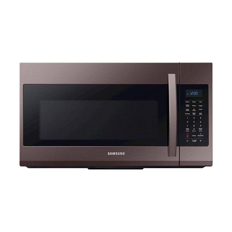 Samsung 30" 1.9 Cu. Ft. OvertheRange Microwave with 10 Power Levels & 400 CFM Fan Tuscan
