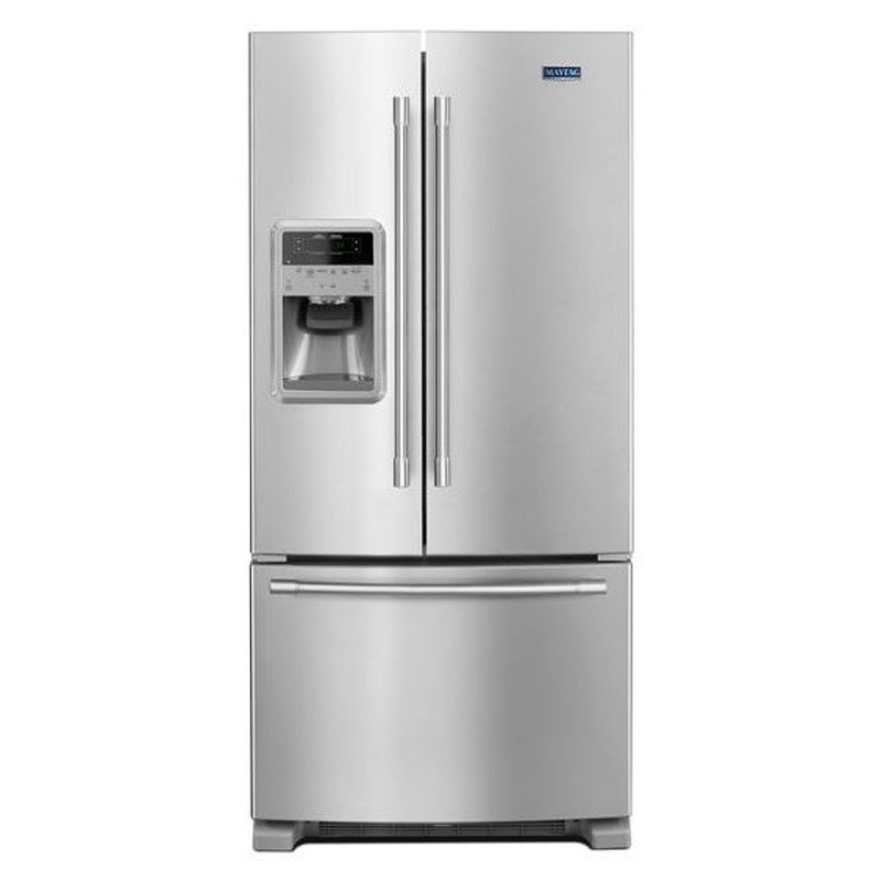 Maytag 32 21 71 Cu Ft French Door Refrigerator With Ice Water Dispenser Stainless Steel Pcrichard Com Mfi2269frz