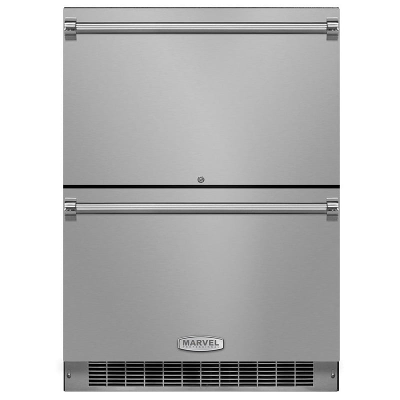 Marvel Professional Series 24 Built In Refrigerator Drawers