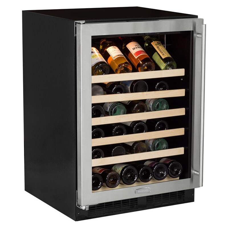 Marvel Professional Series 24" Dual Zone Wine Cooler Left Hinge