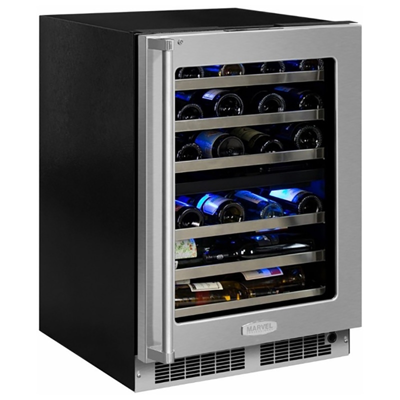 Marvel Professional Series 24" Dual Zone Wine Cooler