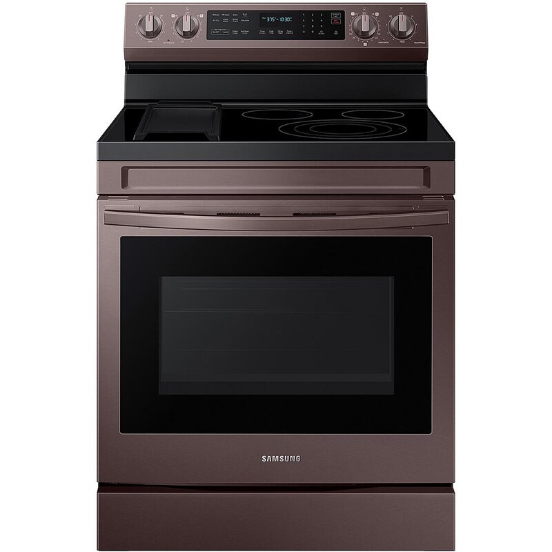 Samsung 30" Freestanding Electric Range with 5 Radiant Burners, Griddle