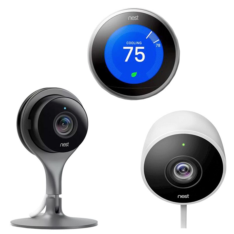 Nest Smart Home Bundle Thermostat 1 Indoor Security Camera Nestbundle2 Product Image