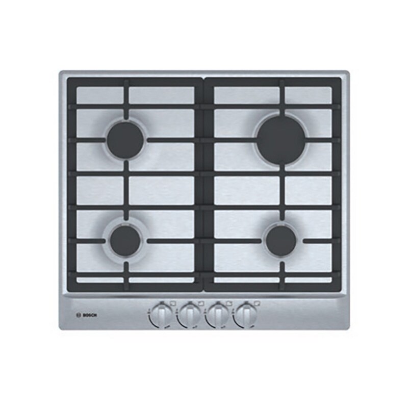 Bosch 500 Series 24 Gas Cooktop With 4 Burners Stainless Steel