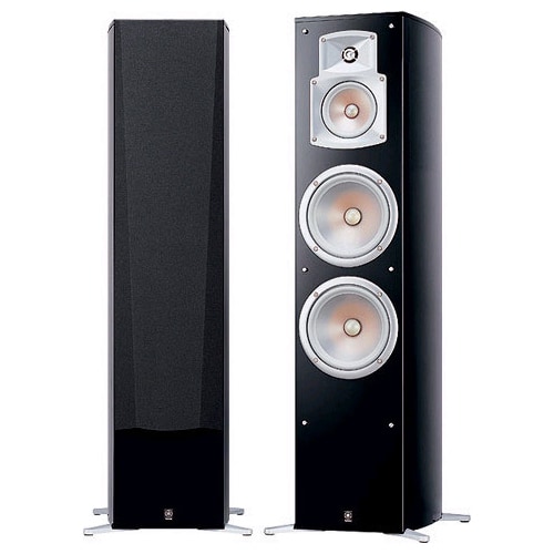 Yamaha 3 Way Floor Standing Speaker With 8 Woofer Black