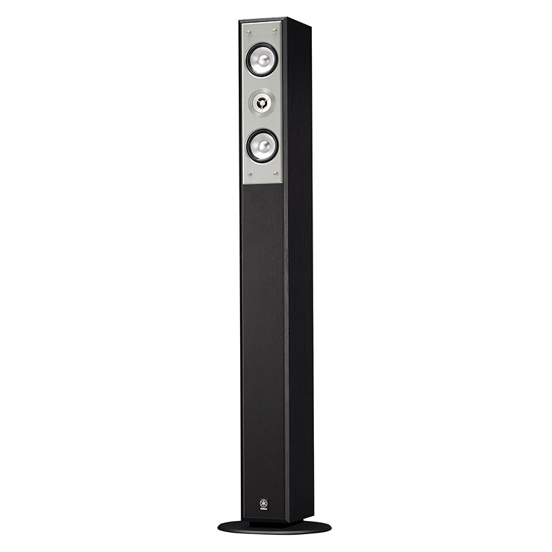 Yamaha 2 Way Floor Standing Speaker With 3 Woofer Black