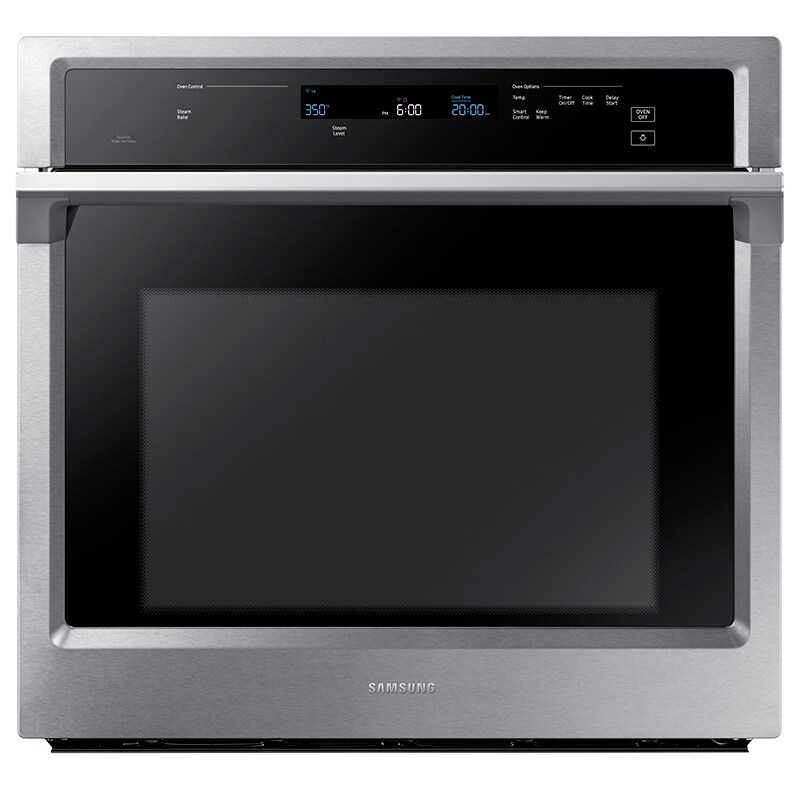 Samsung 30" 5.1 Cu. Ft. Electric Smart Wall Oven with Dual Convection