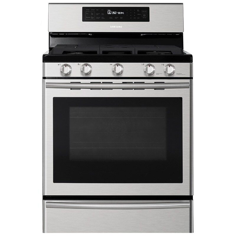 Samsung 30" Free Standing Gas Range Stainless Steel NX58H5650WS