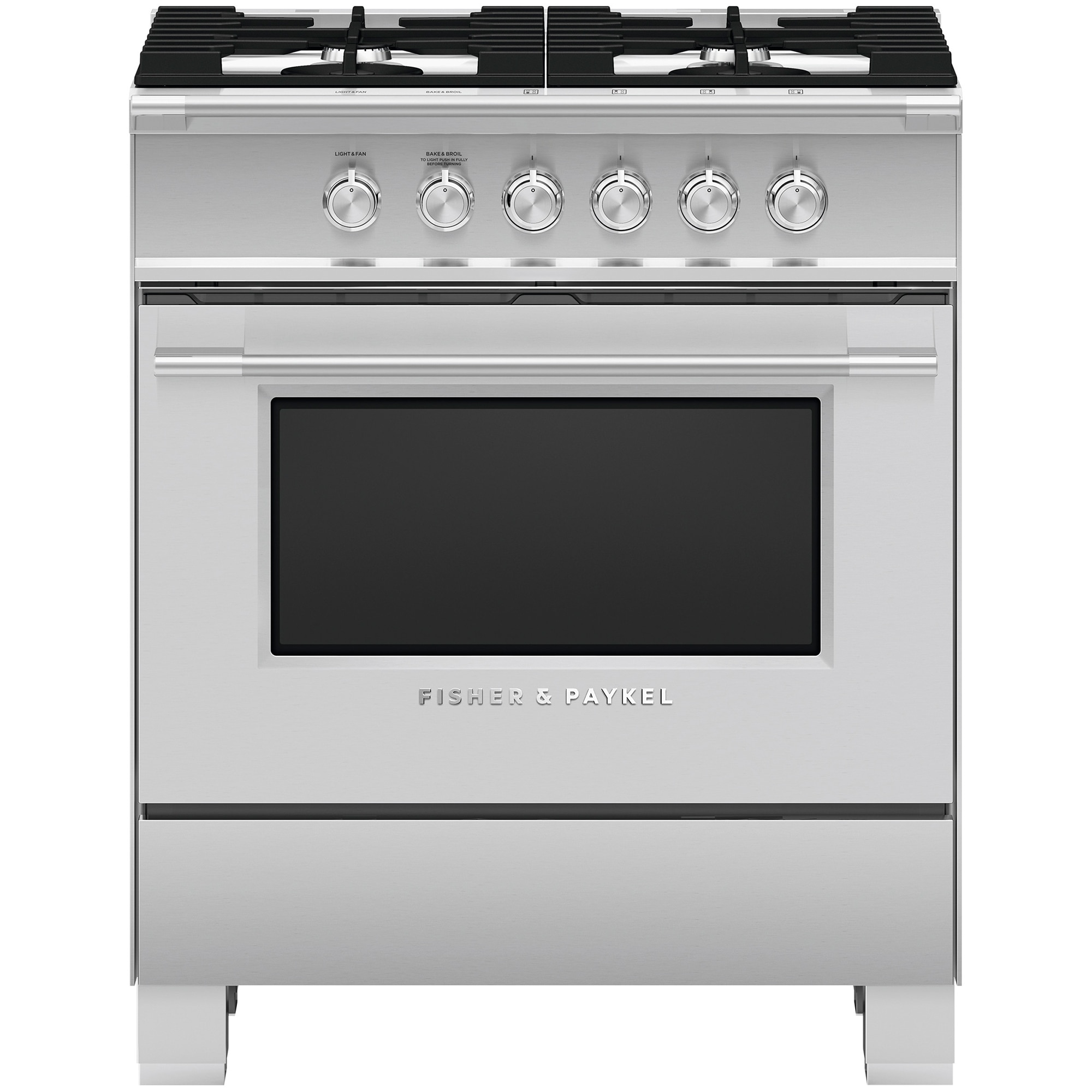 Fisher & Paykel Classic Series 30" Freestanding Gas Range with 4 Sealed