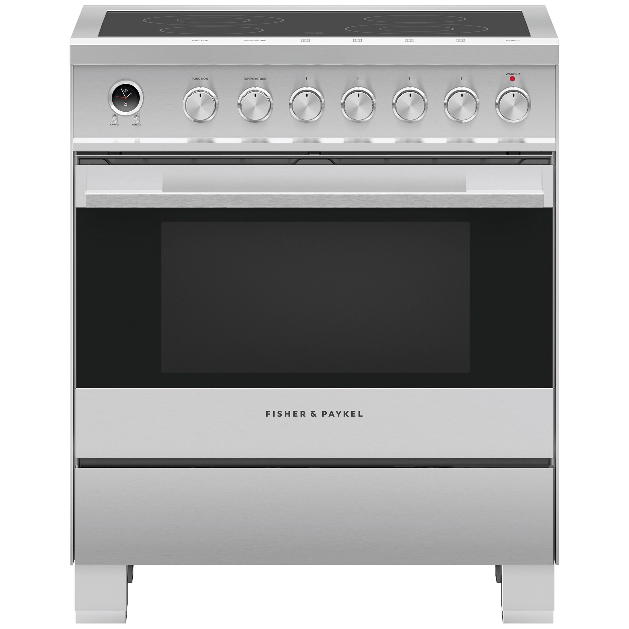 Fisher & Paykel 30" 4Burner Free Standing Electric Range with