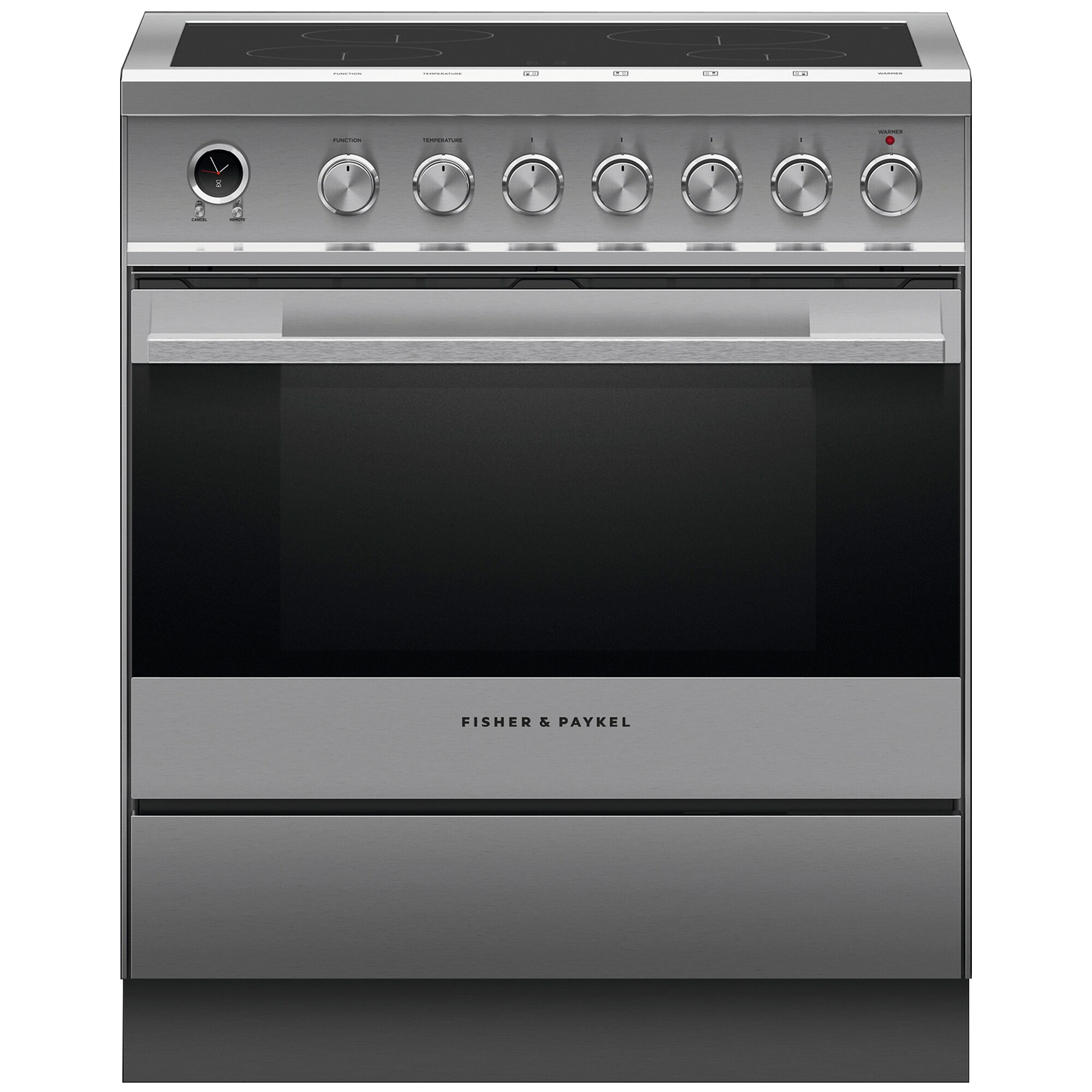 Fisher & Paykel 30" Free Standing Induction Range Stainless Steel