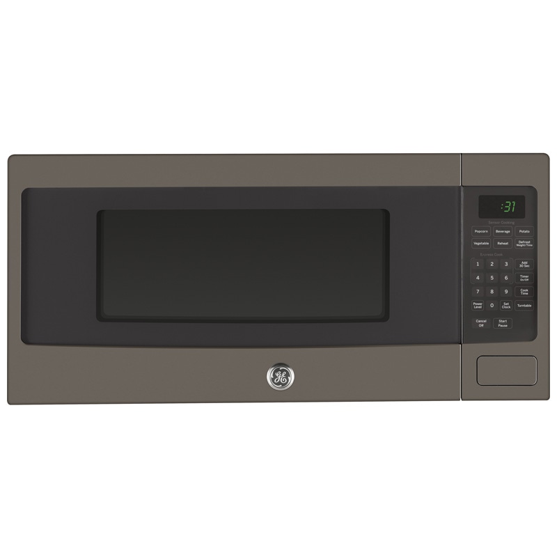 GE Profile 24" 1.1 Cu. Ft. Countertop Microwave with 10 Power Levels & Sensor Cooking Control