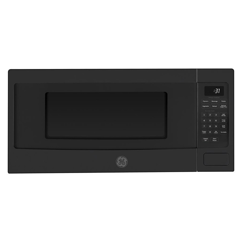 Ge Profile 1 1 Cu Ft Countertop Microwave Oven Black