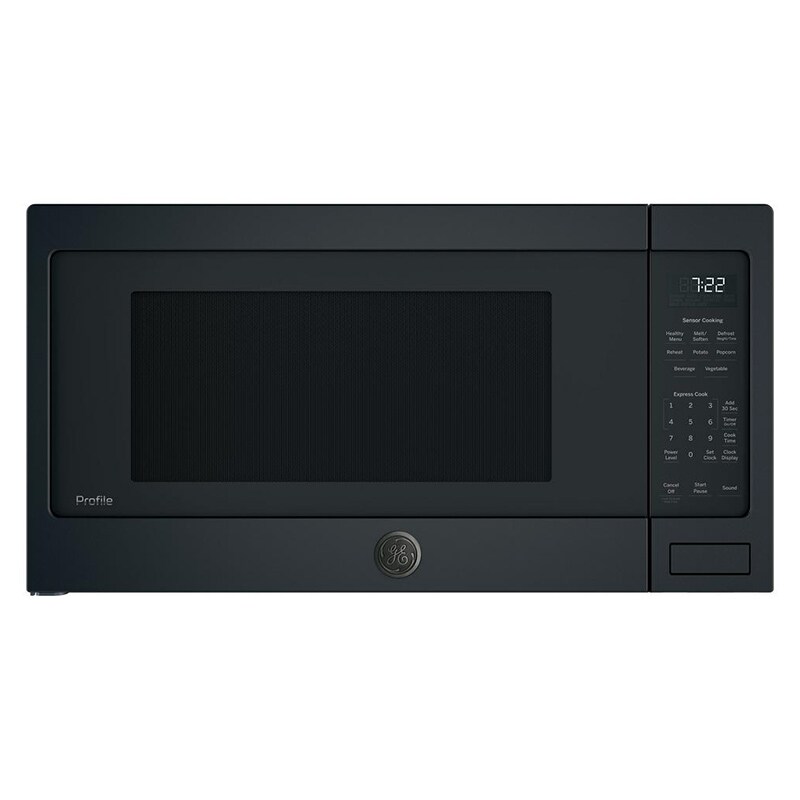 GE Profile 24" 2.2 Cu. Ft. Countertop Microwave with 10 Power Levels & Sensor Cooking Control