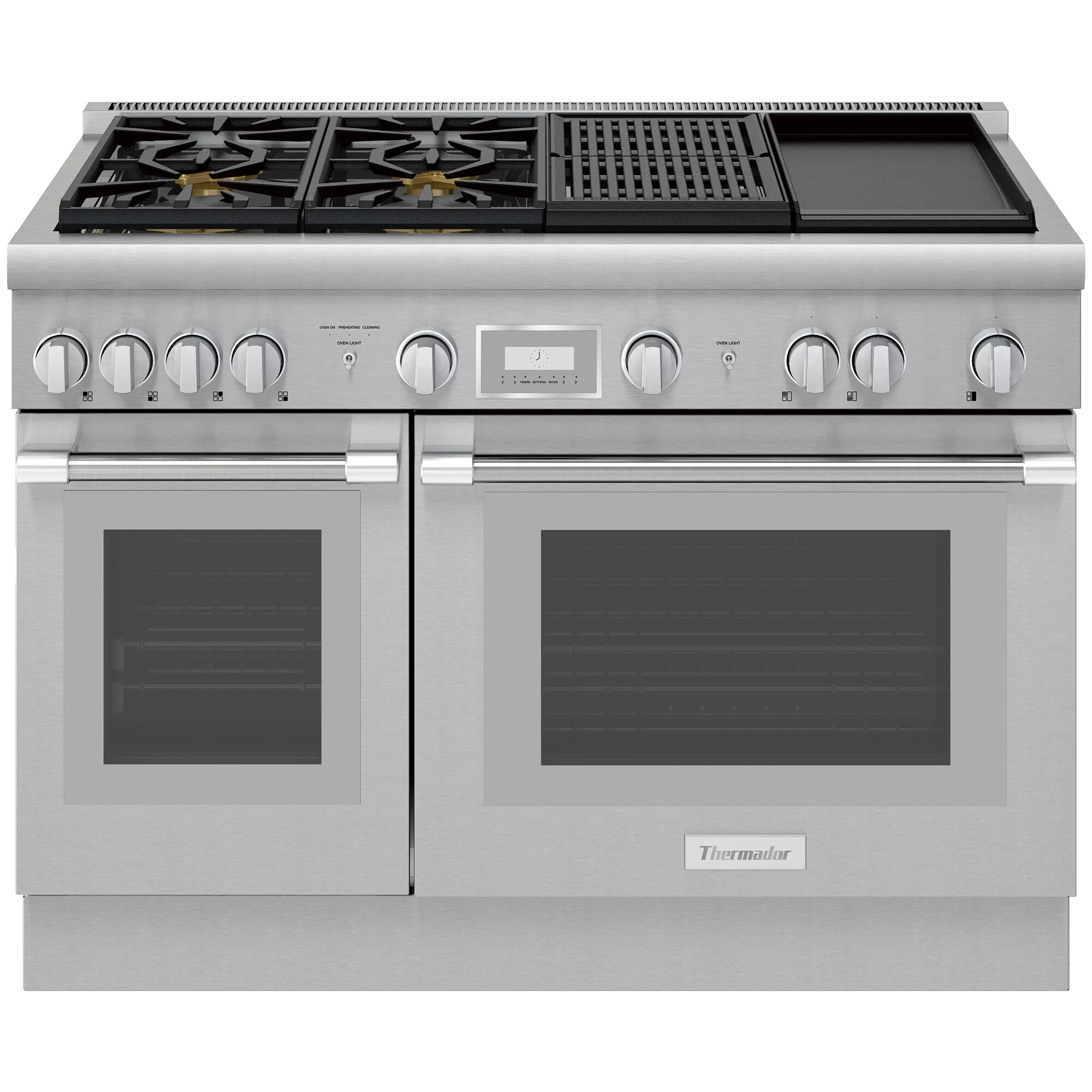 Thermador Pro Harmony 48" Freestanding Dual Fuel Range with 4 Sealed Burners, Grill, Griddle & 6