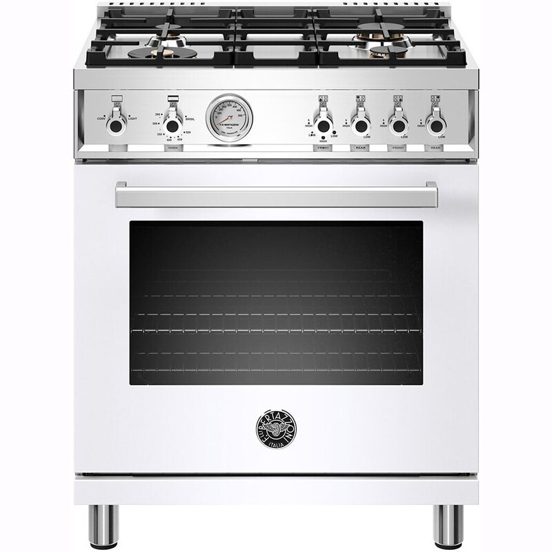 Bertazzoni Professional Series 30" Freestanding Gas Range with 4 Sealed