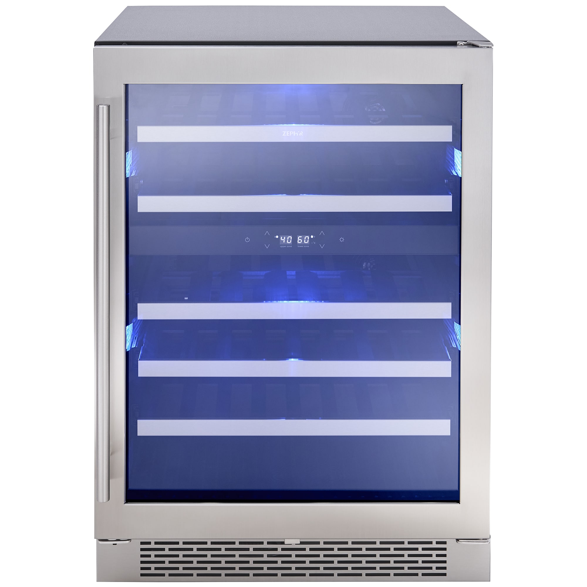 Zephyr PRESRV 24" Dual Zone Wine Cooler with 45 Bottle Capacity