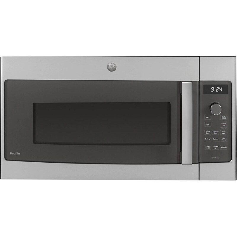 GE Profile 30" Over the Range Convection Microwave with 10 Power Levels