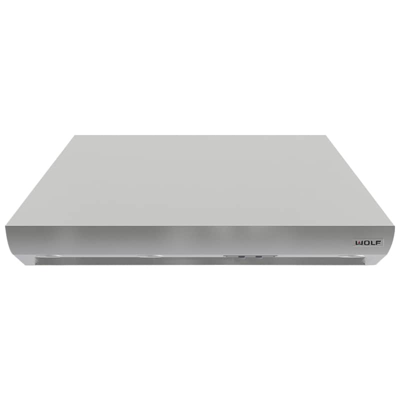 Wolf 54" Wall Mount Chimney Range Hood with 1500 CFM Internal and