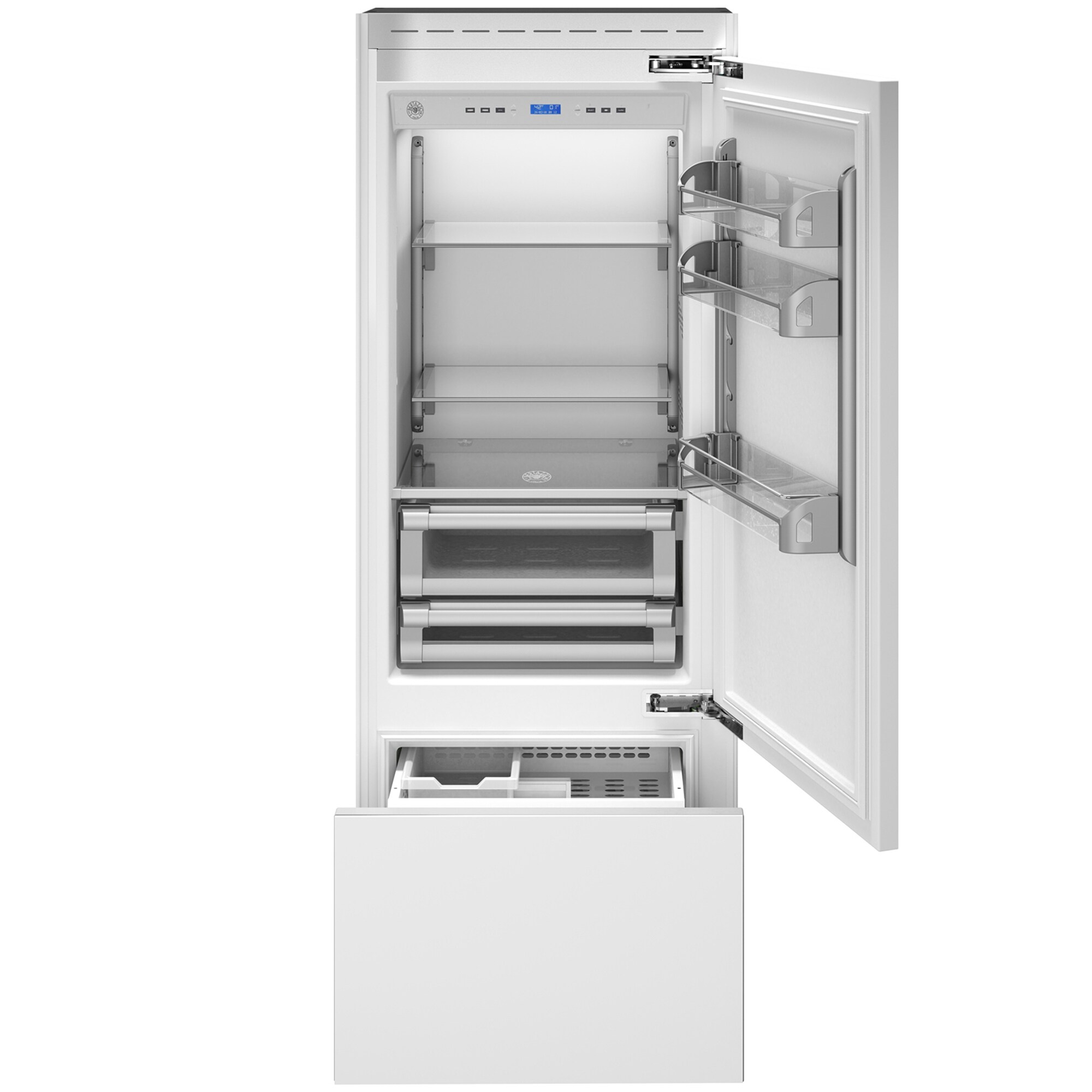 Bertazzoni 30" 11.0 Cu. Ft. BuiltIn Bottom Freezer Apartment Sized