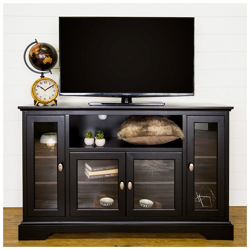 Pc richards tv stands walker edison 52 wood tv media stand storage