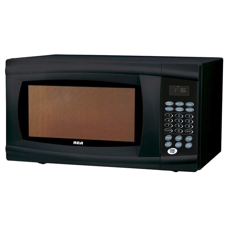 RCA 1.1 Cu. Ft. Countertop Microwave Black RMW1112B