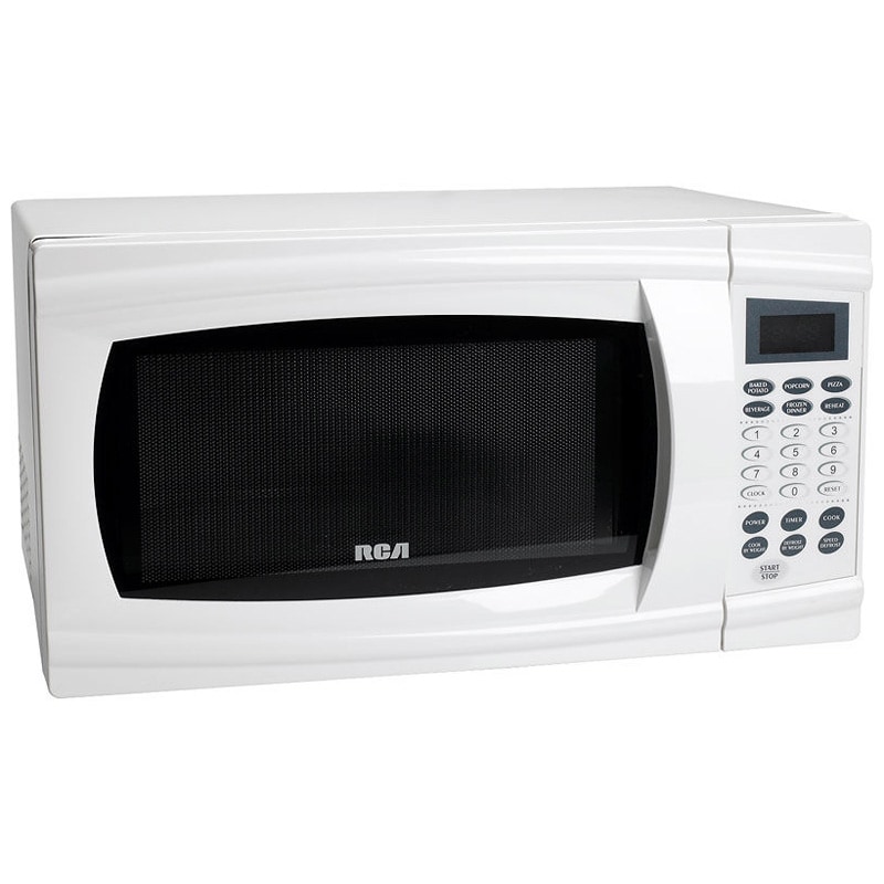 RCA 1.1 Cu. Ft. Countertop Microwave White RMW1112W