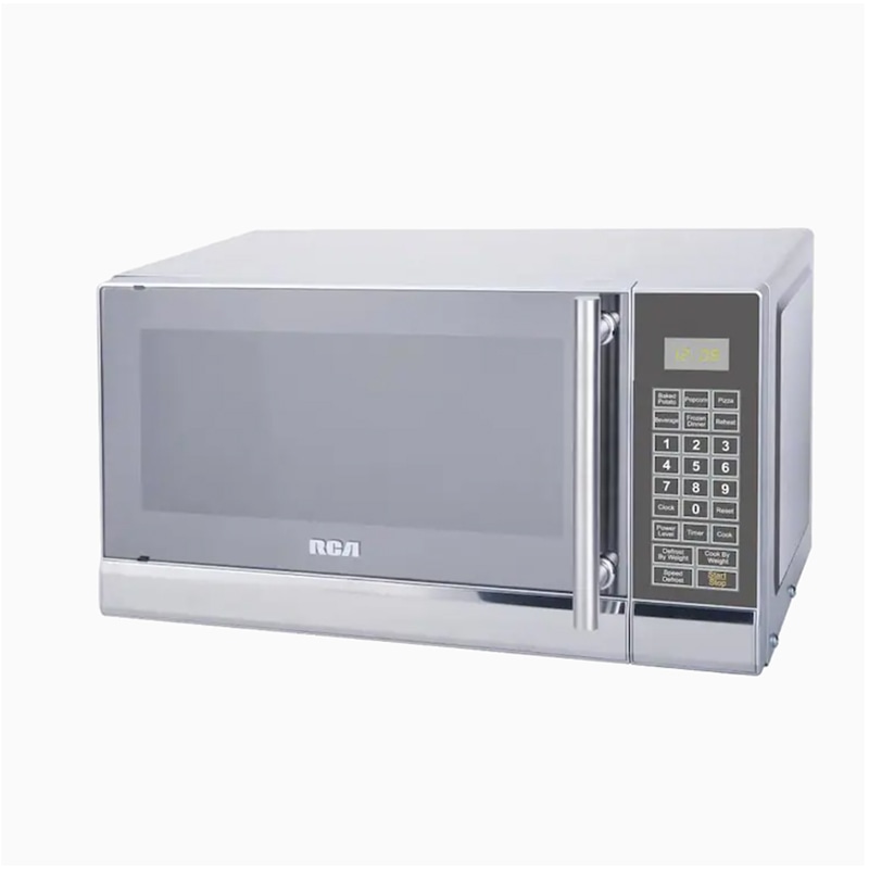 RCA 18" 0.7 Cu. Ft. Countertop Microwave with Sensor Cooking Control Stainless Steel