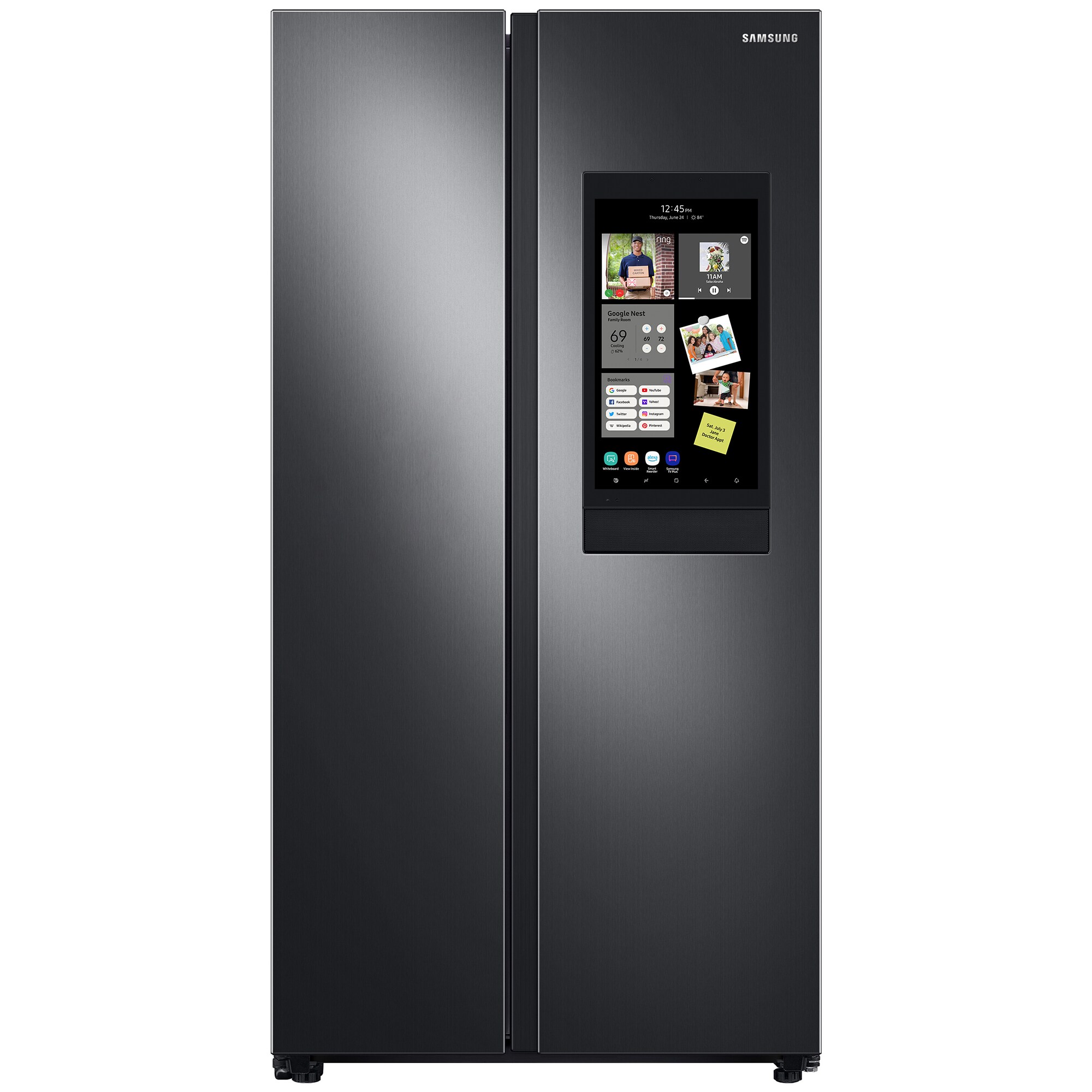 Samsung 36" 27.3 cu. ft. Smart SidebySide Refrigerator with Family