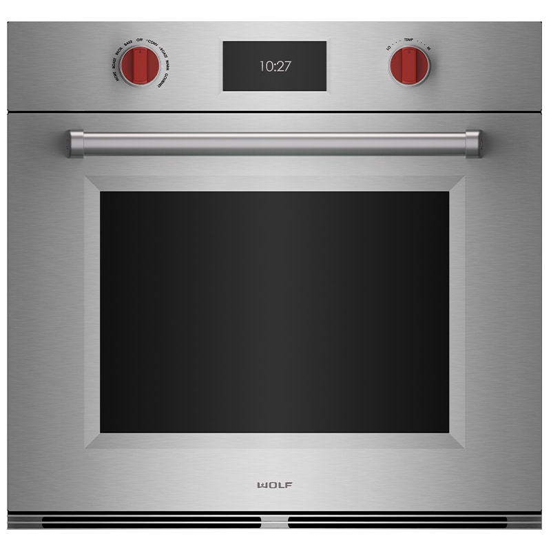 Wolf 30" Single Electric Convection Steam Wall Oven Stainless Steel
