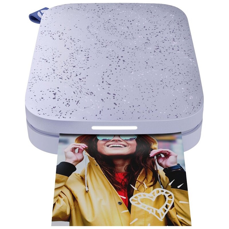 HP Sprocket 200 Luna Pearl (White) Wireless Bluetooth Mobile Printer