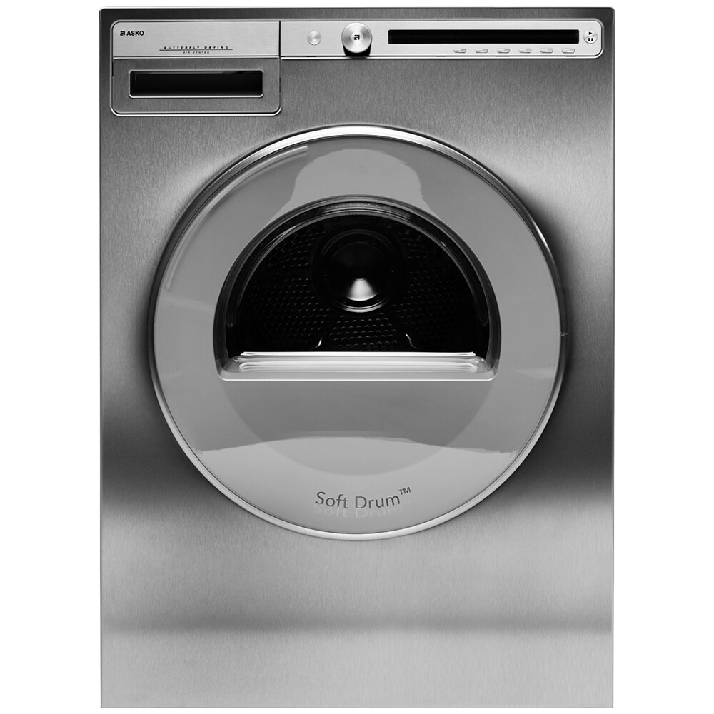 Asko 24" 5.1 Cu. Ft. Electric Dryer Titanium T411VDT