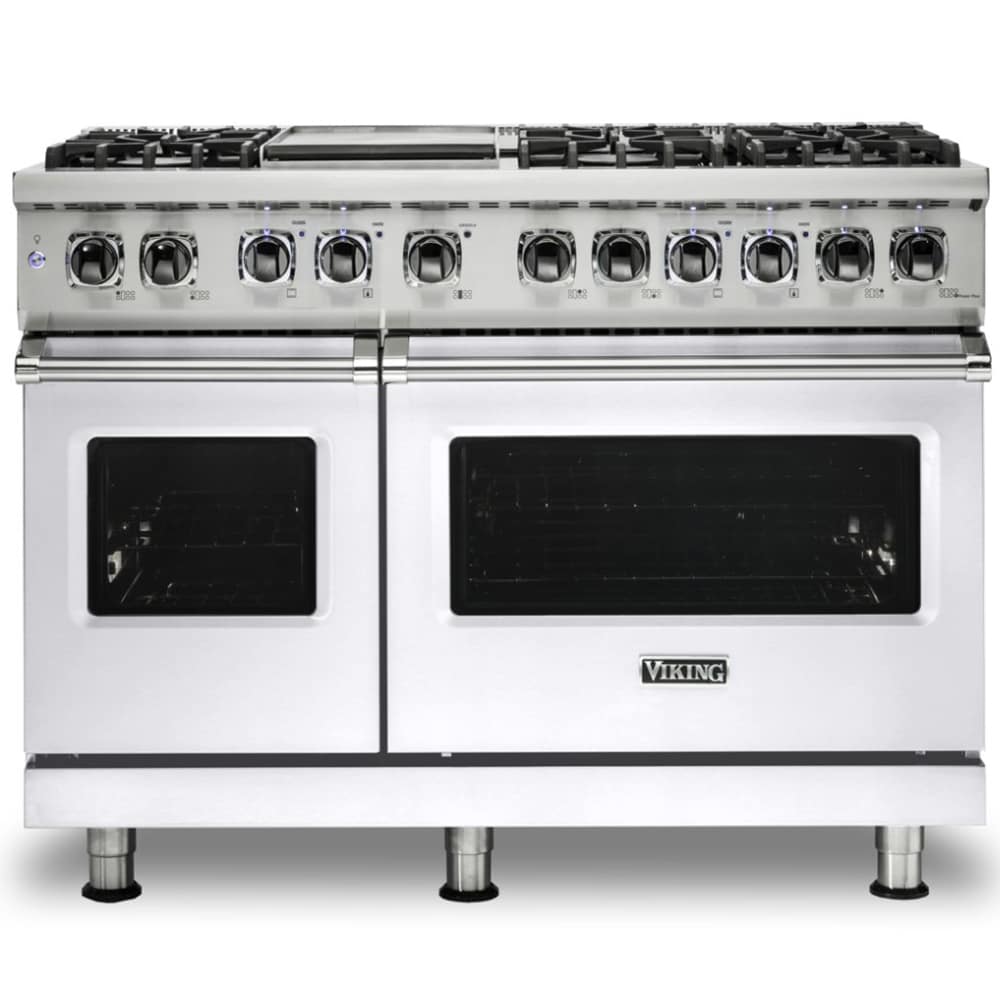 Viking 5 Series 48" Freestanding Dual Fuel Range with 6 Sealed Burners