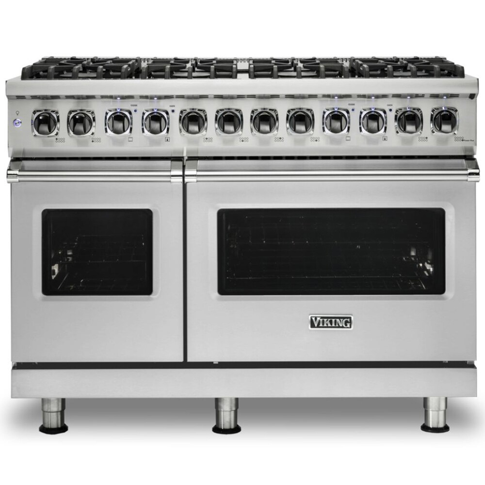 Viking 5 Series 48" Freestanding Dual Fuel Range with 8 Sealed Burners