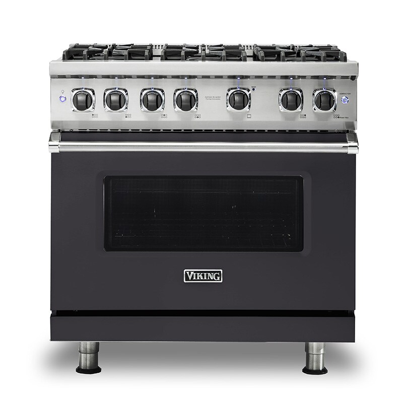Viking Professional 5 Series 36" 6Burner Free Standing Gas Range with
