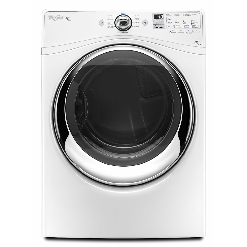 Whirlpool Duet 7.4 Cu. Ft. Gas Dryer White WGD88HEAW