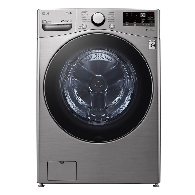 LG Front Loading 4.5 Cubic Foot Washer Graphite Steel