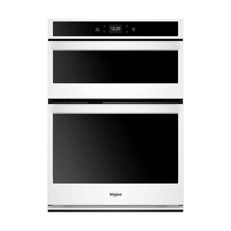 Whirlpool 30" Smart Combination Electric Double Wall Oven White