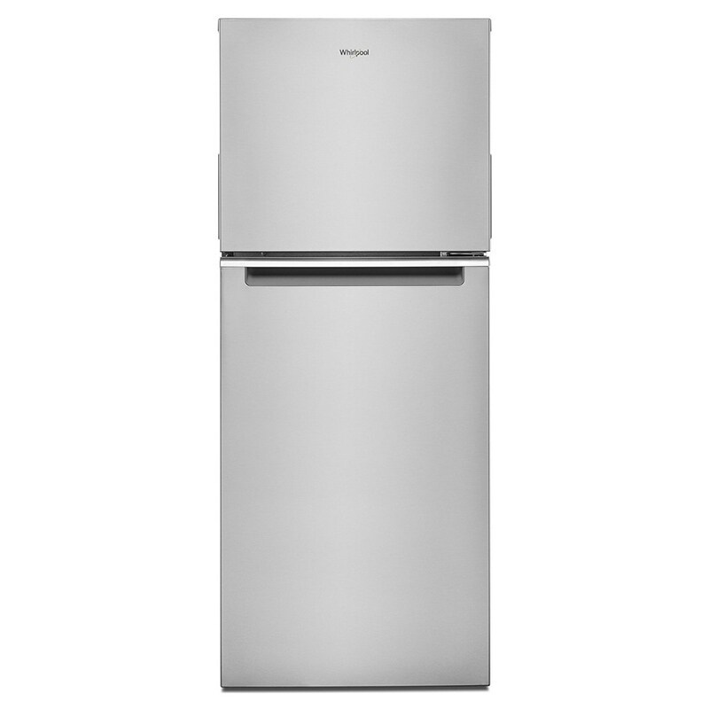 Whirlpool 11.6 Cu. Ft. Apartment Size Refrigerator Fingerprint