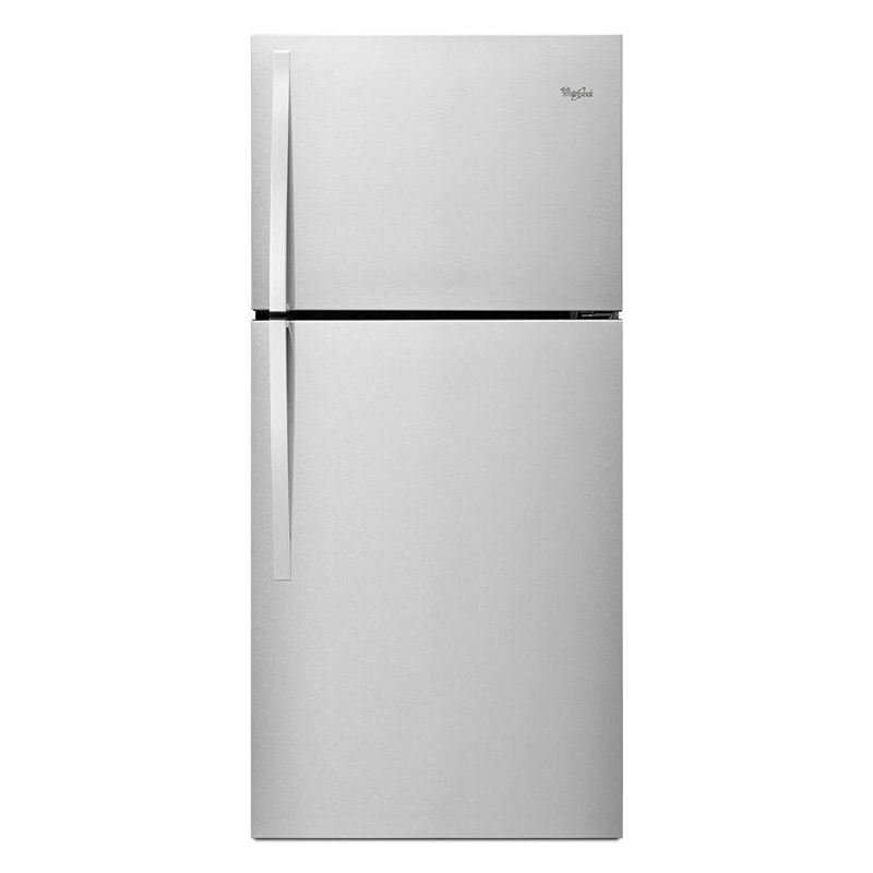 Whirlpool 30 19 2 Cu Ft Top Freezer Refrigerator Stainless Steel Pcrichard Com Wrt549szdm