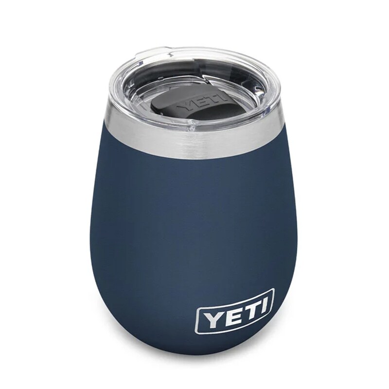 YETI Rambler 10 oz Wine Tumbler with Magslider Lid Navy YWINE10NB