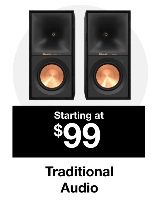 Traditional audio starting at $99