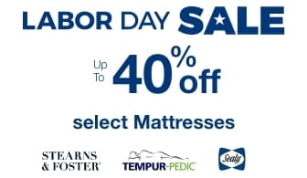 Labor Day Sale up to 40% off